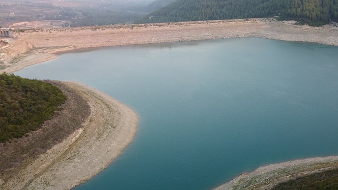 Mehmetli Barajı alarm veriyor