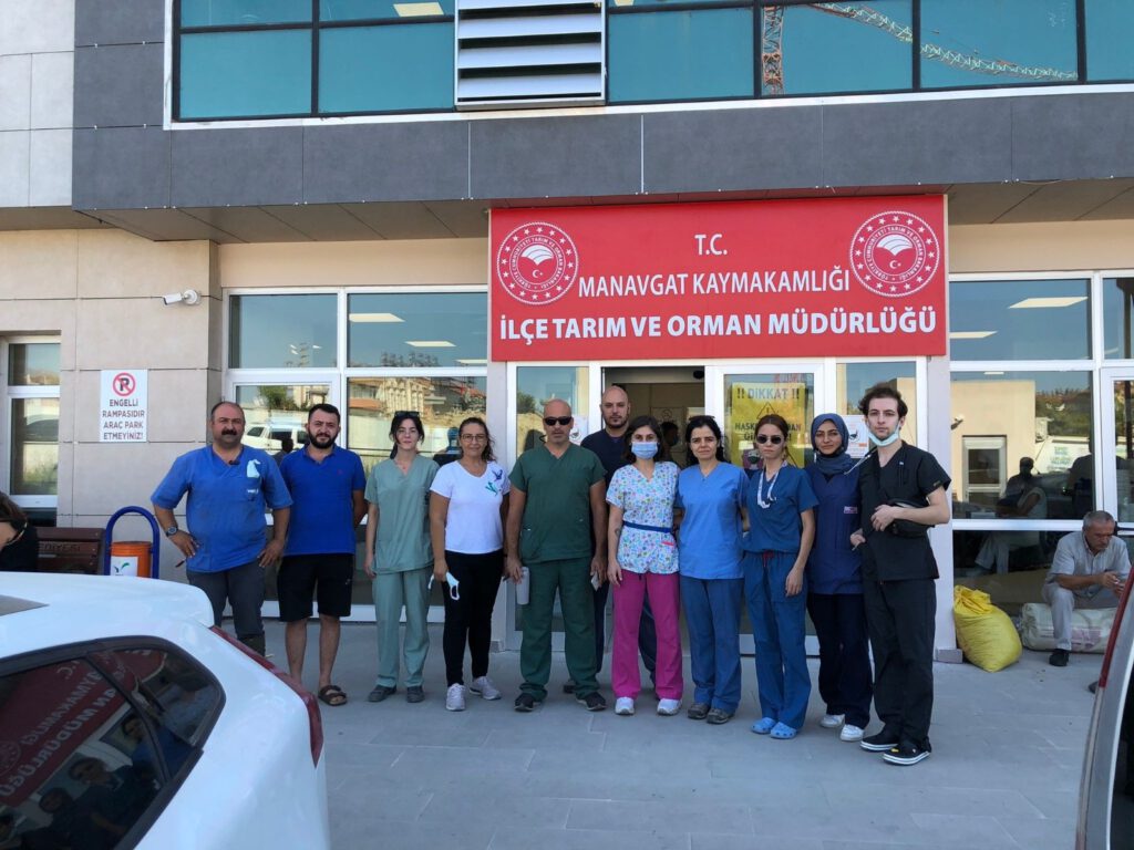 Bursa Veteriner Fakültesi’nden yardım eli