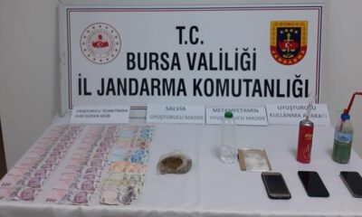 Bursa’da uyuşturucu operasyonu