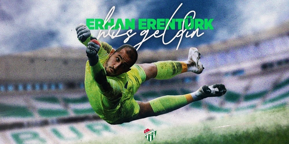 Bursaspor, Erhan Erentürk’ü transfer etti