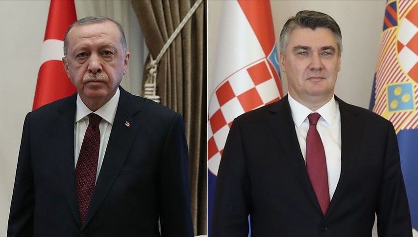 Erdoğan, Milanoviç ile görüştü