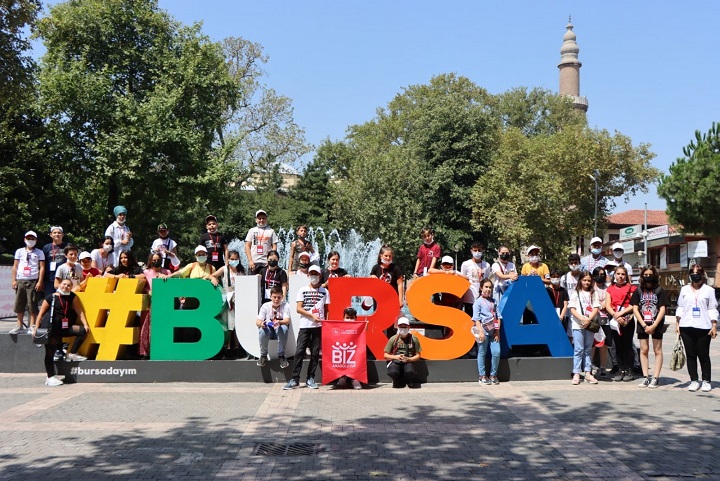 Eskişehirli gençler Bursa’yı gezdi