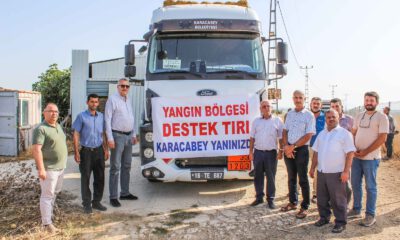 Karacabey’den Milas’a yardım eli uzandı