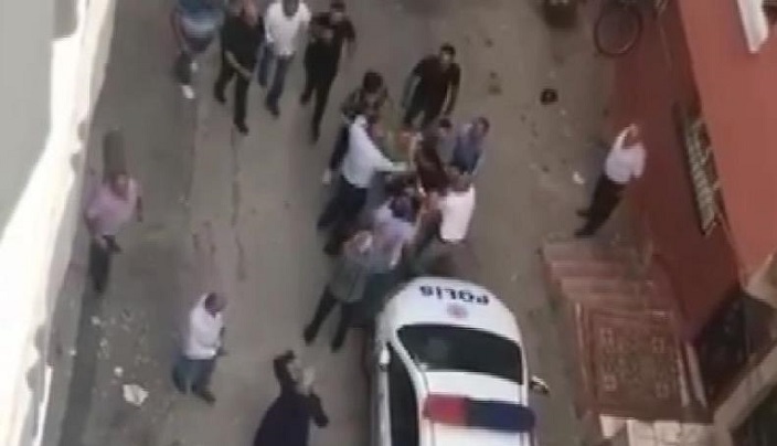 Ev sahibi-kiracı arasında kavga çıktı