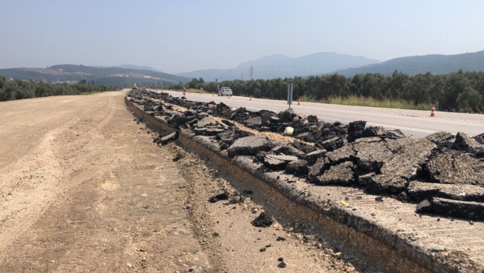 TOGG yolundaki asfaltın kazılmasına tepki