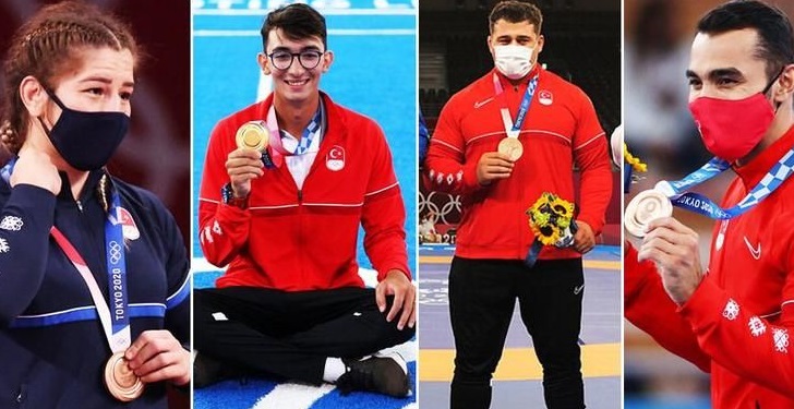 Türk sporcular Tokyo 2020’de ilkleri başarıyor