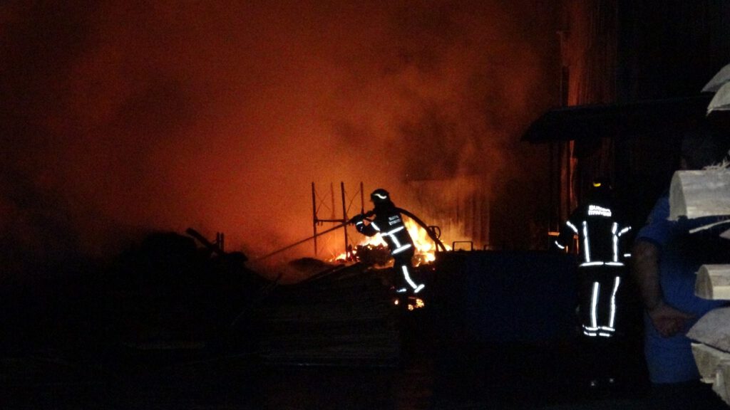 Yangın kontrol altına alındı