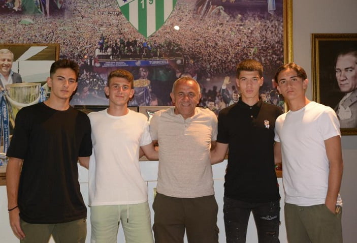 Bursaspor’dan dörtlü hamle