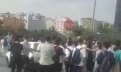 Bursa’da okul önünde arbede