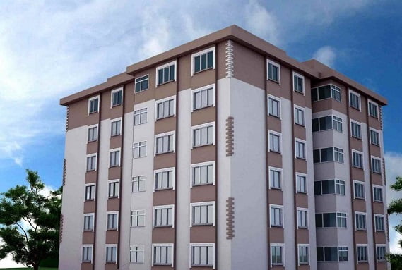 Şanlıurfa’da 4 katlı bina icradan satılık