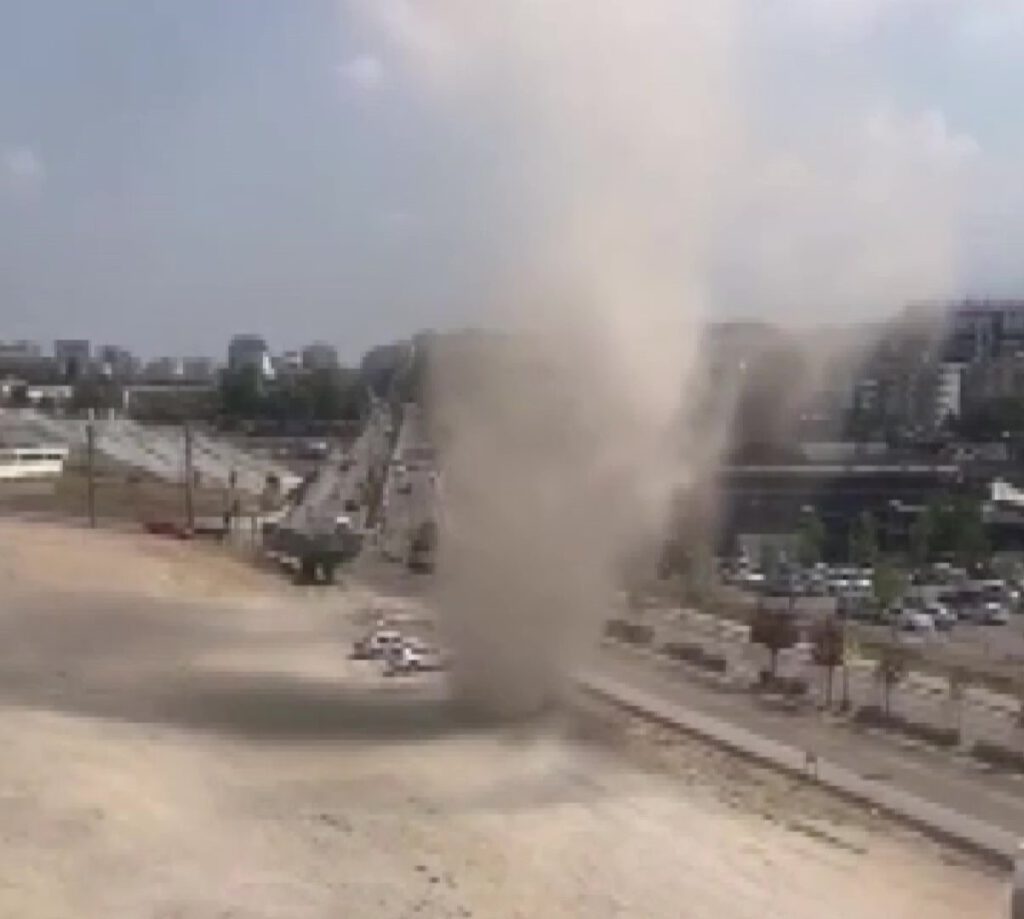 Bursa’da bir kez daha hortum paniği