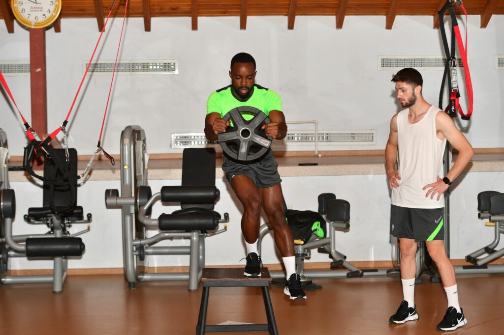 Bursaspor, antrenmanda kuvvet çalıştı