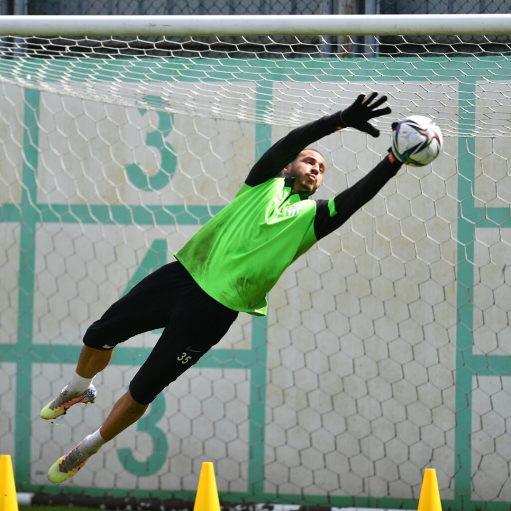 Bursaspor duran top çalışması yaptı