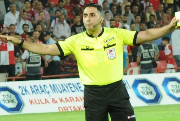 Ankaragücü maçının hakemi Caner Ak oldu