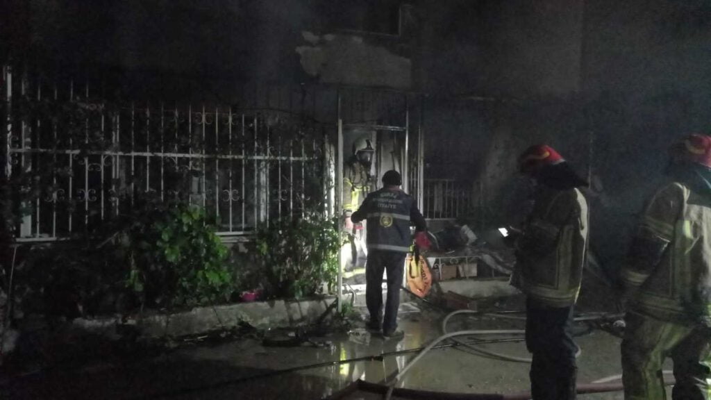 Gemlik’te korkutan yangın