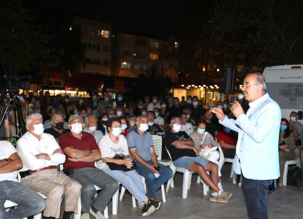 Güzelyalı imar plânı halka anlatıldı