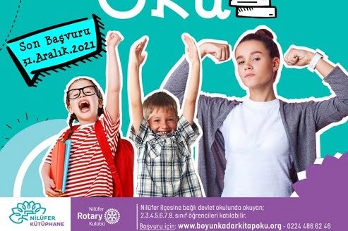 “Boyun Kadar Kitap Oku”