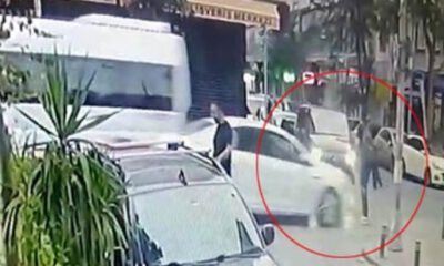 Okula giden öğrenciye araba çarptı