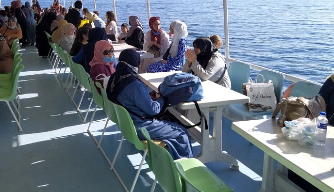 Bursa’da, ‘Mavi Tur’la deniz sefası