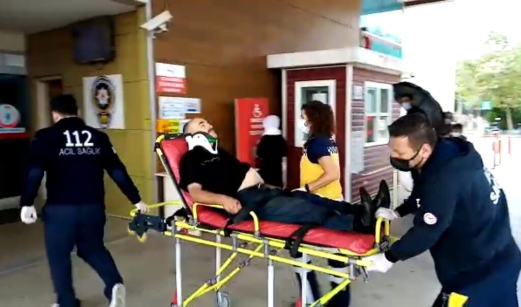 Yağışla gelen kaza