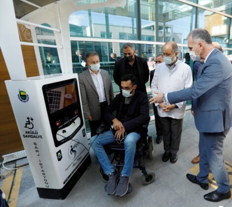 2 engelli şarj istasyonu hizmete alındı