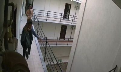 Bıçak isabet etmeyince, sırtına sapladı