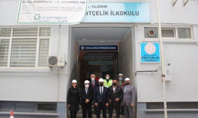 Bursa’da okul inşaatları devam ediyor