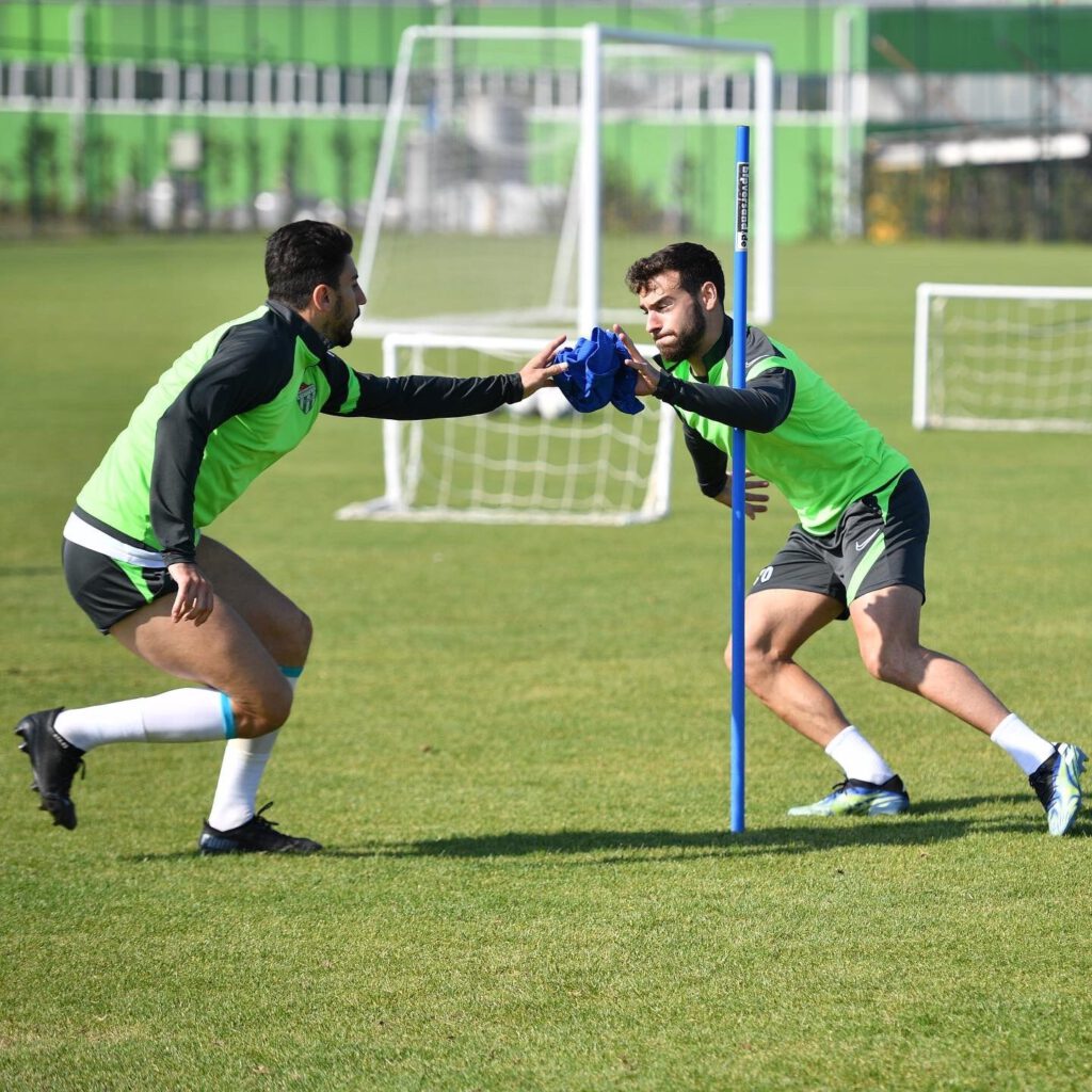 Bursaspor taktik idman yaptı