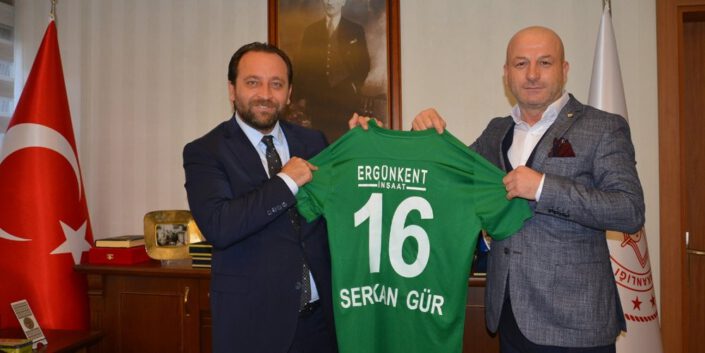 Bursaspor’dan İl Milli Eğitim Müdürüne ziyaret