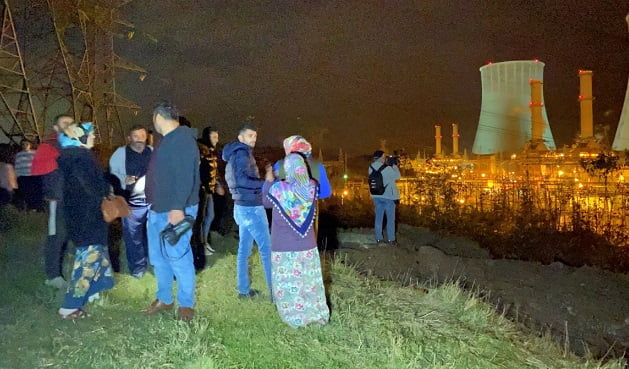 Doğalgaz santralinde trafo patladı