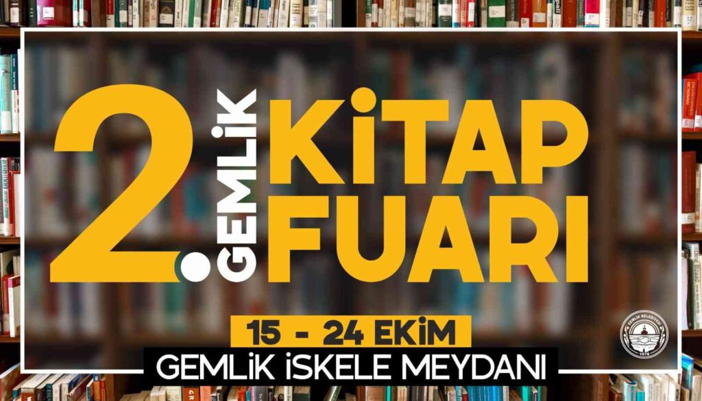 Gemlik Kitap Fuarı kapılarını açıyor