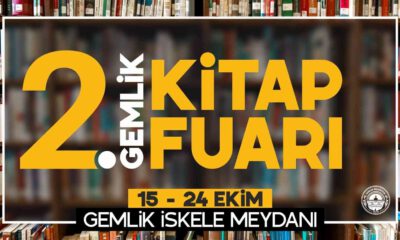 Gemlik Kitap Fuarı kapılarını açıyor