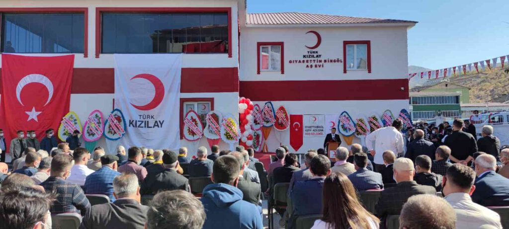 Gıyasettin Bingöl Aşevi’nin açılışı yapıldı
