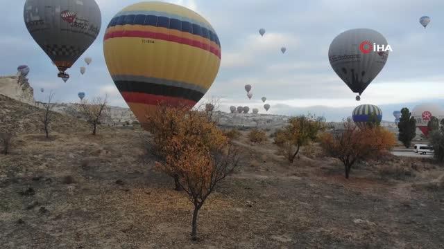 Kapadokya’da sonbahar güzelliği