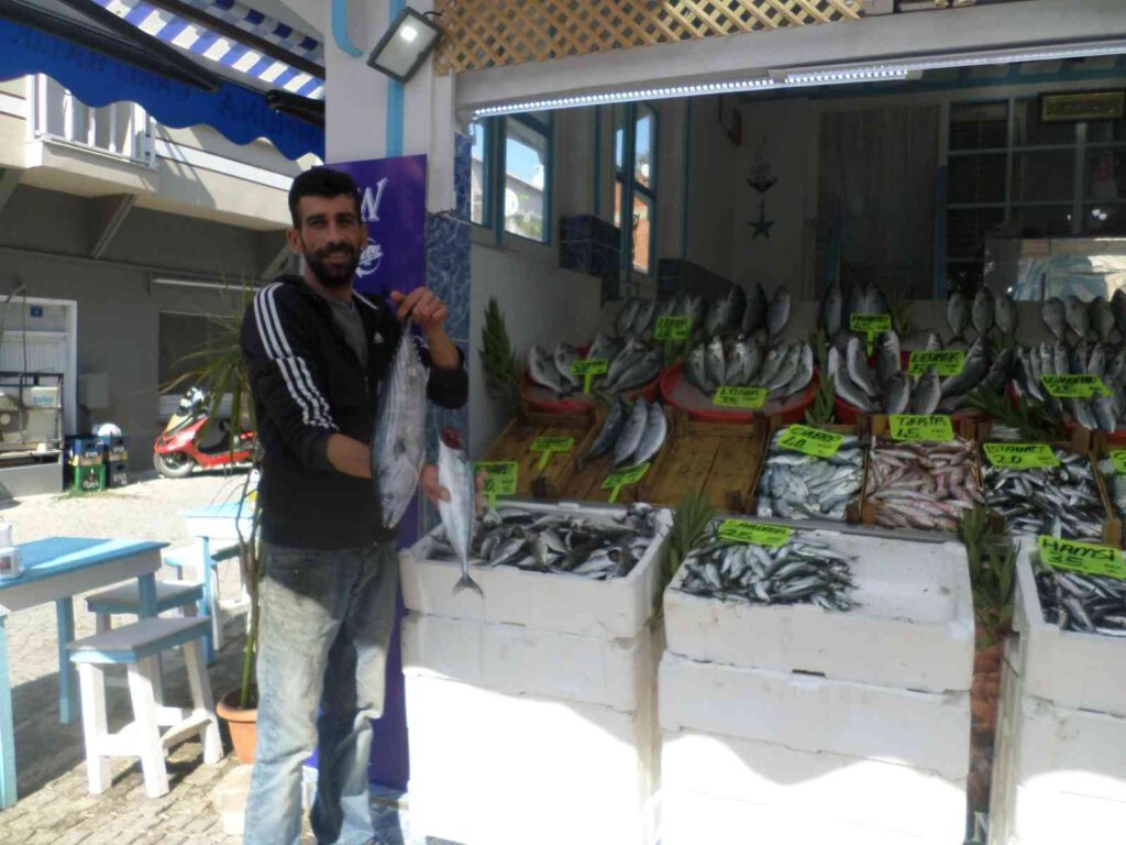 Sıcaklık düşünce balık fiyatları geriledi