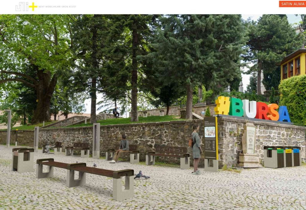 Ödüllü kent mobilyaları belirlendi