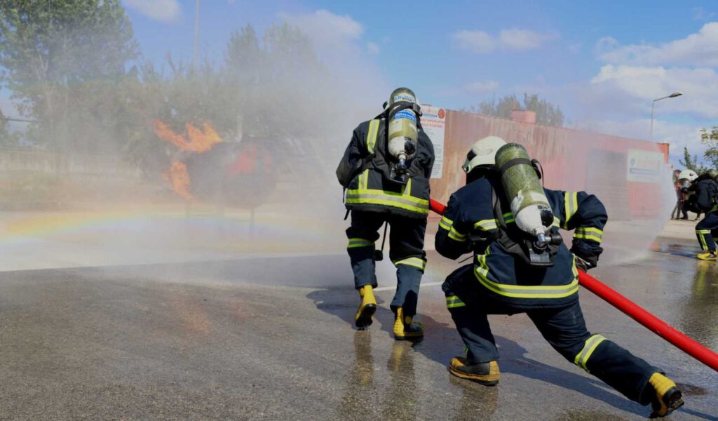Tatbikat gerçeği aratmadı