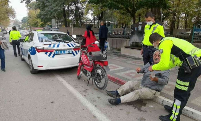 Trafik cezasını duyunca hastanelik oldu