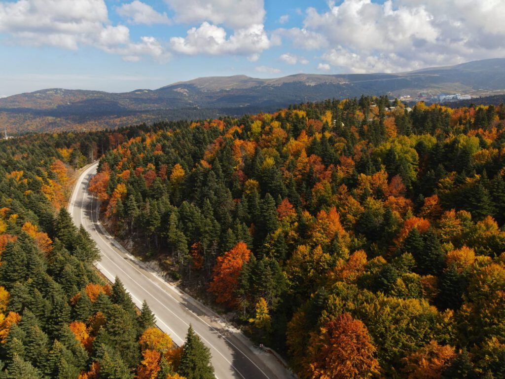 Uludağ’da sonbahar güzelliği