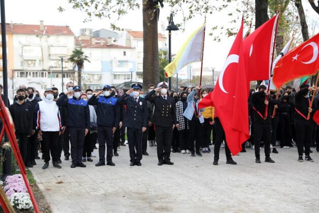 Mudanya’da, Atatürk anıldı