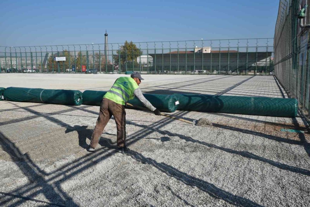 Atıcılar’da 3 nolu saha yenileniyor