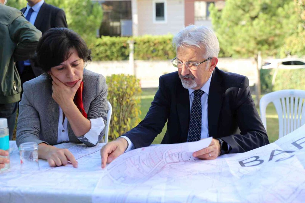 Başkan Erdem, Barış sakinleriyle buluştu