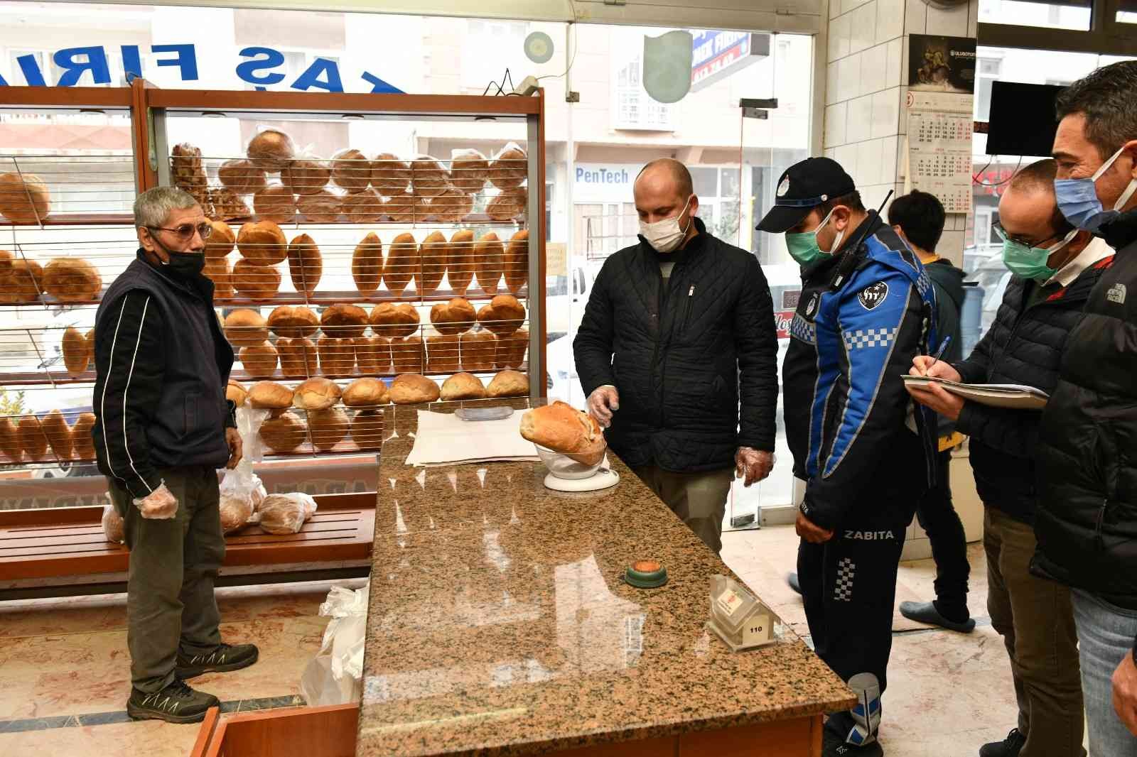 Bursa’da fırınlara, gramaj denetimi