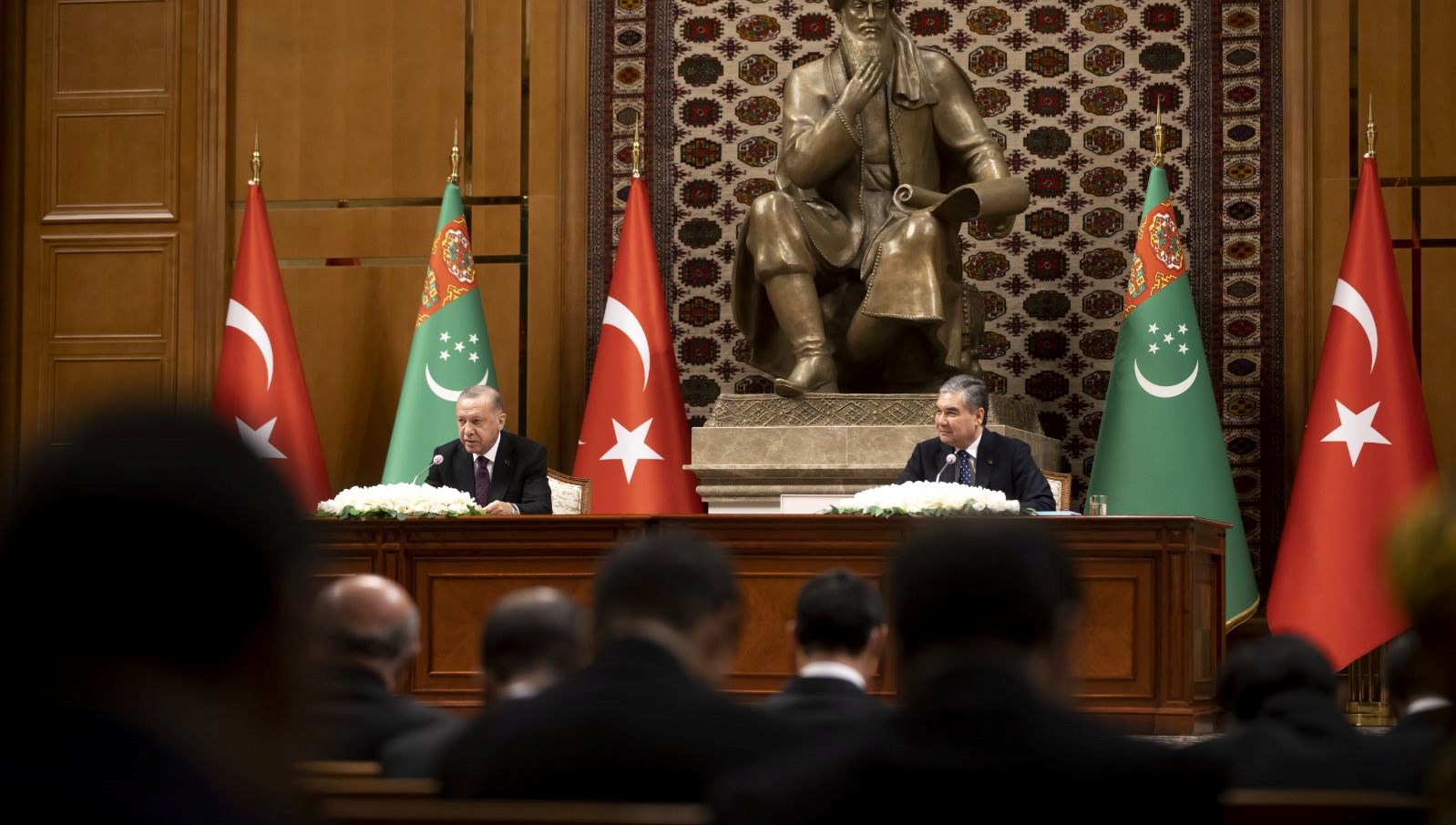 Cumhurbaşkanı Erdoğan Türkmenistan’da