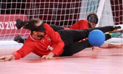 Golbol Avrupa Şampiyonası’nda farklı galibiyet!