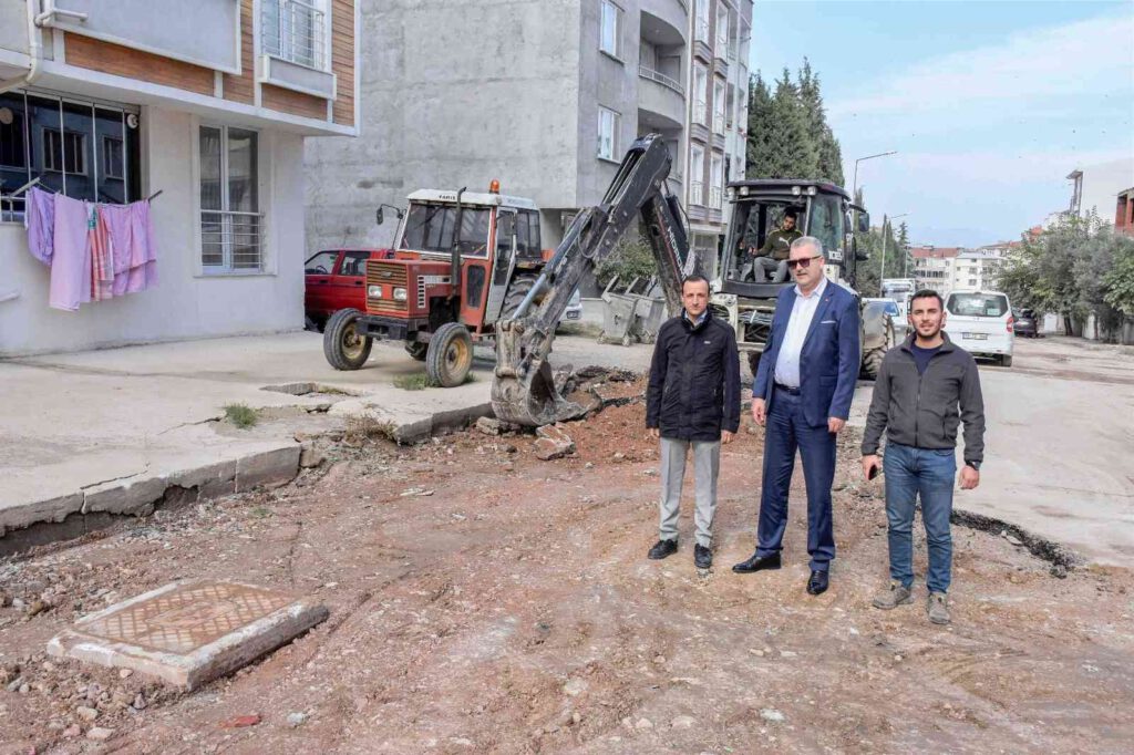 Karacabey’de altyapı çalışmaları tam gaz