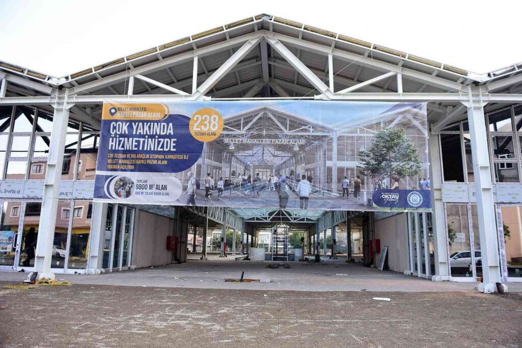Millet Mahallesi Kapalı Pazar Yeri açılıyor