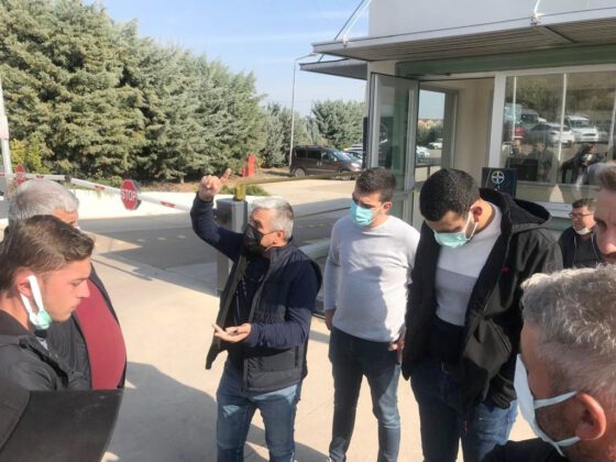 Paralarını alamayan üreticiler eylemde