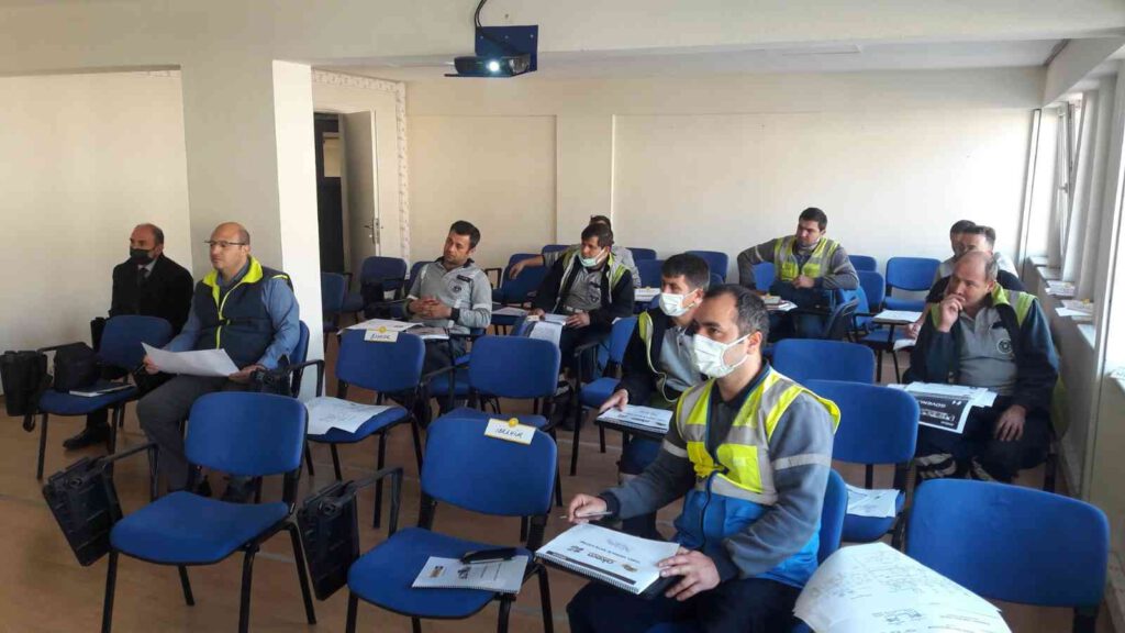 Saha personeline teknik eğitim