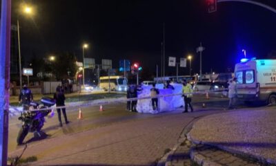 Yaşlı kadın tankerin altında kaldı